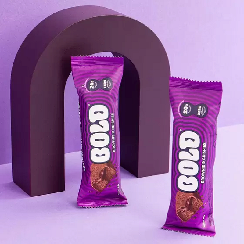 Barra de Proteína Sabor Brownie e Crispies Bold 60g - Energia e Sabor em Cada Mordida!
